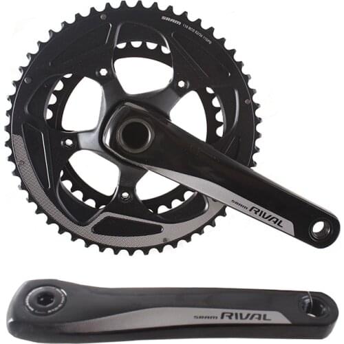 SRAM RIVAL 2x11S 22s Crankset 50x34T 52x36T 170mm 172.5mm Road Bike Crank Bicycle Chain Wheel GXP 24mm