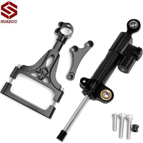 Motorcycle Z750 Steering Stabilize Damper Bracket Mount for Kawasaki Z750 2003-2012 Z1000 2003-2009 Z750R 2011-2012