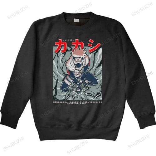 Men sweatshirt spring Kakashi Hatake sweatshirt Men Cotton Anime Manga Sharingan unisex sweatshirt men top