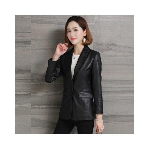 2018 New Fashion Genuine Sheep Leather Jacket H35