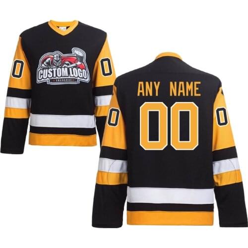 Embroidery ice hockey jerseys wholesale