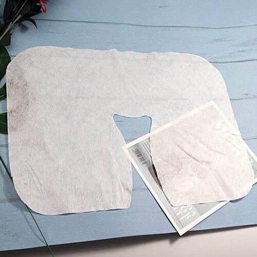 100pcs/Bag Disposable Head Cushion Face Towel Massage Special Pillow Towel