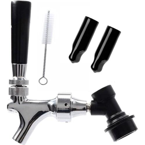 4Pcs/Set Brewing Beer Tap Faucet Ball Lock Liquid Disconnect Home Brew Kit Ball Lock Faucet Beer Keg Tap
