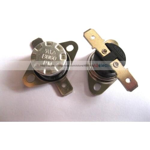50 Pcs Temperature Switch Thermostat 60Degree N C KSD301