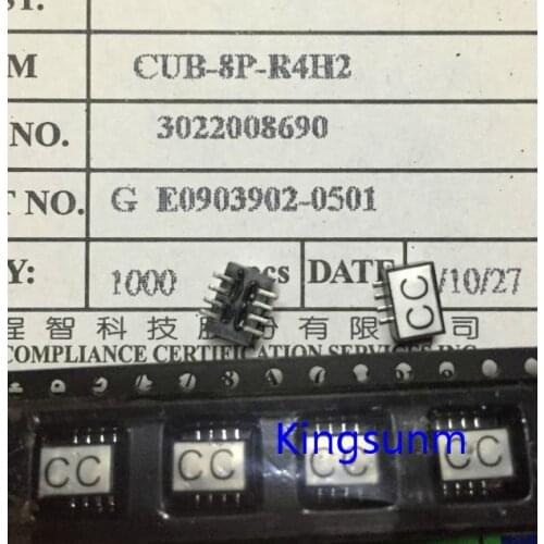 Free shipping 10pcs CUB-8P-R4H2 common mode choke, SMD-8 filter, screen printing, CC 6.2x6.3x3.8
