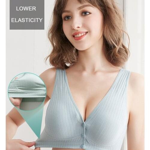 Breast-feeding bra Sports Yoga Bras Pregnant women breast-feeding cover Gather Anti sagging maternity underwear Cotton comfort