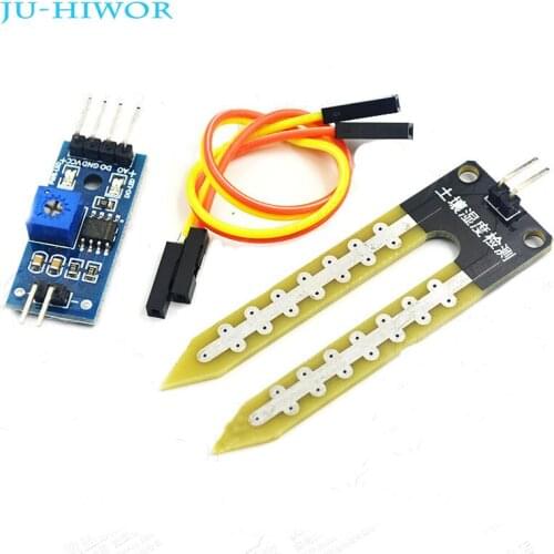 5pcs Soil Humidity Sensor Hygrometer Ground Moisture Detection Module LM393 Chip DIY Electronic For Arduino