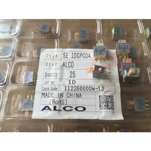 JAPAN ALCO SE1DGPC SE 1DGPC 3 feet 2 gears push straight plug 3 feet 2 gears waterproof dustproof toggle switch slide