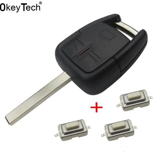 OkeyTech 3 Buttons Smart Remote car Key Shell for OPEL VAUXHALL Vectra Zafira Omega Astra h j insignia g Mk4 B c mokka Replaceme