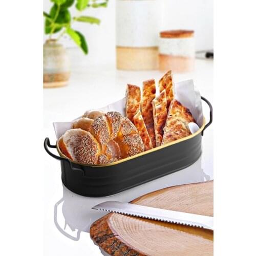Bread Storage Box Container With Handles For Kitchen Countertop Cutting Board Bread Cookies Storage Holder Container