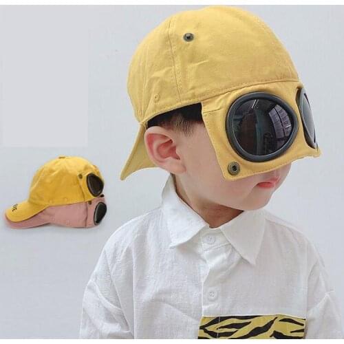 Boys Fashion Baseball Hat Summer Children Sunshade Cap Boys Alphabet Embroidered Sunglasses Hat Boutique Creativity Kids Hat