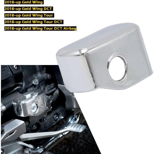 Motorcycle chrome rear main cylinder head for Honda Goldwing 1800 F6B GL1800 Gold Wing Tour DCT 2018 2019 2020 Motorcycle parts