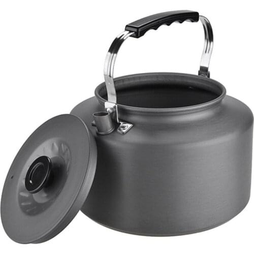 2L Portable Camping Water Kettle Water Pot Teapot Coffee Pot Indoor Aluminum Alloy Tea Kettle Outdoor Camping Hiking Picnic Pot