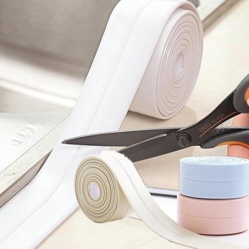 Bathroom Kitchen Shower Water Proof Mould Proof Tape Sink Bath Sealing Strip Tape Self Adhesive Waterproof Adhesive Plaster