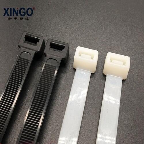 Xingo Self-Locking Nylon Cable Ties Fasten Loop Electrical Wire ties UV Heavy Duty Zip ties Loop Wire Wrap Zip Tie25x650mm 20Pcs