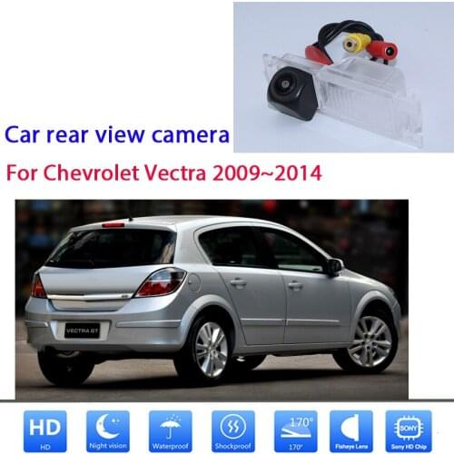 Rear Camera For Chevrolet Vectra 2009 2010 2011 2012 2013 2014 CCD Full HD Night Vision license plate camera Waterproof