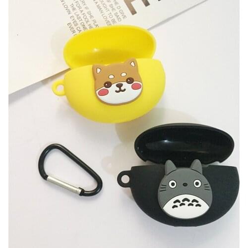 Protective Case For Huawei Freebuds 4i Case Cartoon cute Wireless Bluetooth Earphone Silicone Cover for Huawei Freebuds4i Cover
