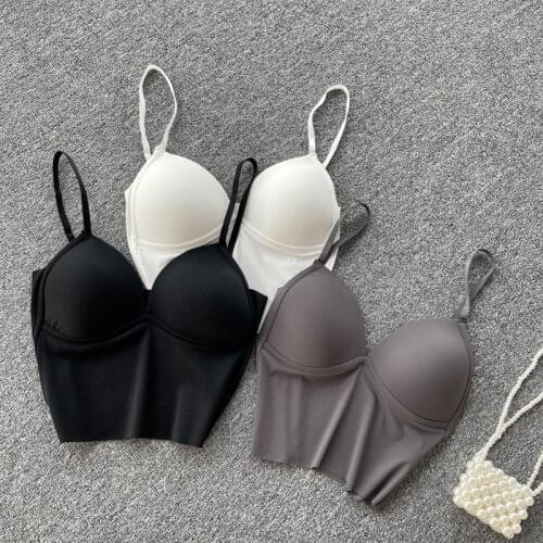 SINGREINY Women Backless Strap Tops Sexy Sleeveless V Neck Slim Y2K Tops Summer Korean Off Shoulder Streetwear Short Camisole