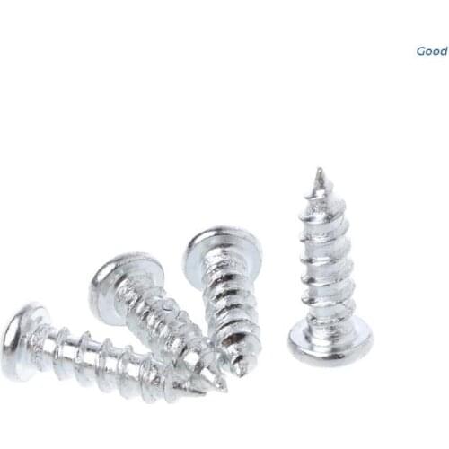 17 Pcs Car License Plate Frame Security Anti-theft Screw Bolt Fasteners Snap Cover