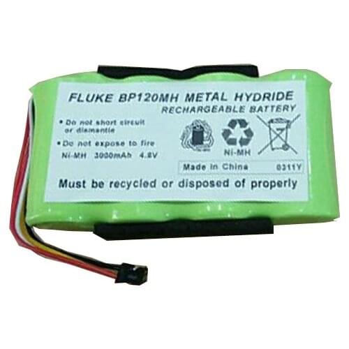 4.8V 3000mah battery for FLUKE BP120 BP130 bp-120 bp-130 43 43B 123 123S batteries