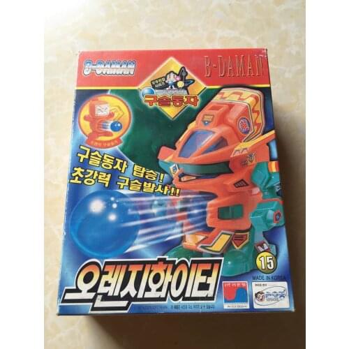 TAKARA TOMY Bom Bom Action Figure Assembled 1997 Nostalgic Old Toys Pinball Superman Police 15# Out of Print Model