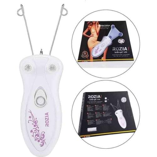 Electric Epilator For Women Body Facial Hair Removal Defeatherer Cotton Thread Depilator Shaver Lady Beauty Care Machine