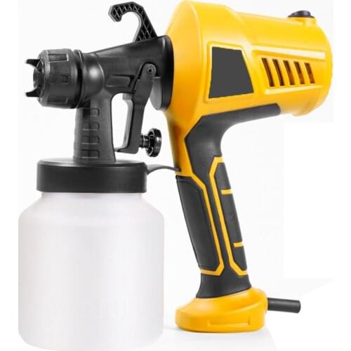 Electric paint spray gun portable alcohol sprayer handheld plastic adjustable low pressure household spray gun