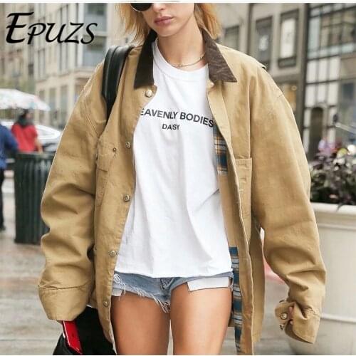 Женские стильные куртки EPUZS China At AliExpress