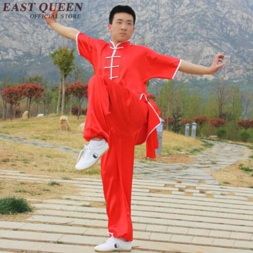 Kung fu uniform kung fu clothes kung fu clothing short sleeve tai chi wu shu martial arts uniform XXS-6XL AA2426 YQ