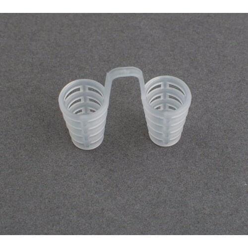 4pcs Magnetic Anti Snore Apnea Nose Clip Healthy Sleeping Aid Equipment Stop Snoring Mini Transparent Anti-Snoring Device Tool