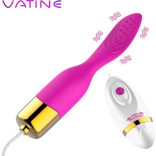 VATINE Tounge Licking Vibrator Clitoris Stimulator G Spot Massager Vagina Ball Vibrating Egg Sex Toys for Women