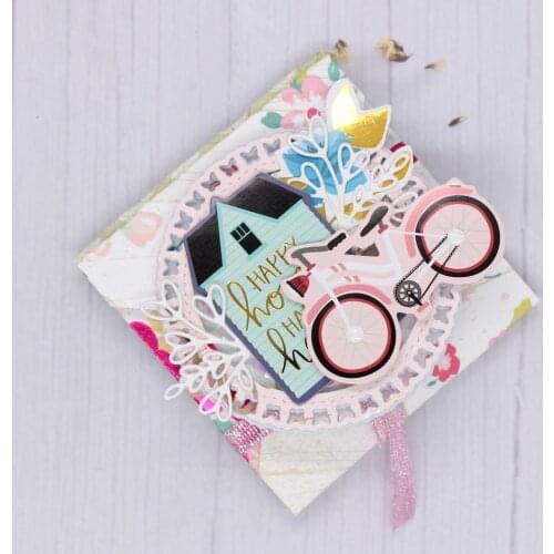 ZFPARTY Envelope Mini Album Flip Through Metal Cutting Dies Scrapbook Paper Craft Decoration dies scrapbooking