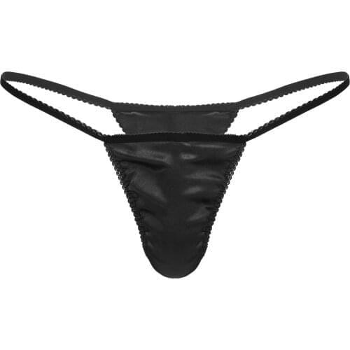 Mens Erotic Micro Mini Lingerie Panties Super Low Rise T-Back Sexy Lingerie String Homme Thong Bikini G-string Briefs Underwear