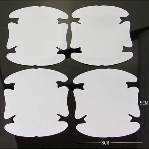 Door handle stickers transparent invisible protective film for Toyota Camry Corolla RAV4 Yaris Highlander/Land Cruiser