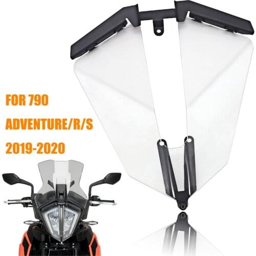Compatible FOR 790 Adventure/R/S Motorcycle Headlight Head Light Guard Protector Cover Protection Acrylic Grill