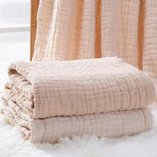 Baby Blanket Newborn Blanket Baby Blanket Plain Weave Gauze Gauze Cotton 6 Layers