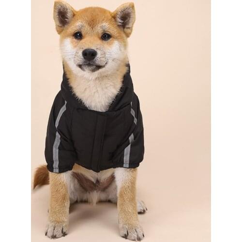 The Dog Face Pet Clothes Puppy Coat Winter Warm Jacket Waterproof Reflective Clothing For Small Medium Dogs Cat Pet Apparel