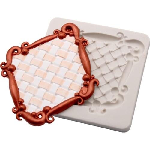 Retro Photo Frame Modeling Liquid Silicone Mold J138