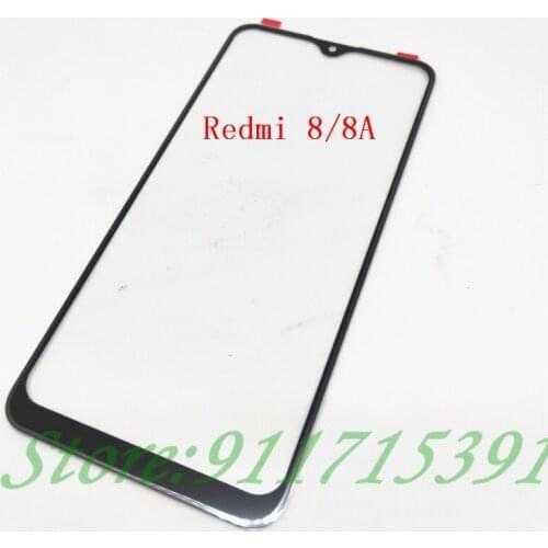 New For Xiaomi Redmi 8 Touch Screen Panel Front Outer Glass Lens For Redmi 8A Outer Glass Replacement