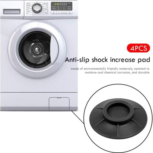 Silicone Non-Slip Anti Vibration Pads Universal Thickened Fixed Suction Cup Washer Dryer Anti Walking Foot Feet Pads