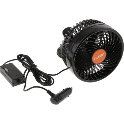 6'' 24V Car ATV Truck Cooling System Electric Fan W/ Lighter