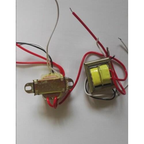 10W Power transformer Input(red): AC 220V 50Hz/output: double AC 12V
