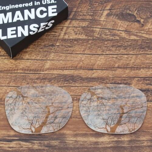 ToughAsNails Replacement Lenses for Oakley Garage Rock Sunglasses Clear (Lens Only)