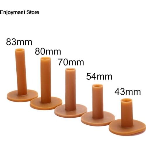 43/54/70/80/83mm Training Practice Tee Mat Golves Ball Hole Holders Beginner Trainer Practice Rubber Golf Tee Holder