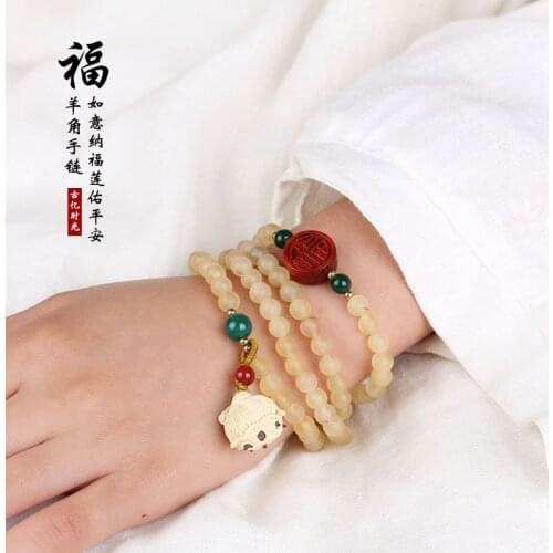 Hot Style Ornaments Gourd Lotus Buddha Beads Bracelet Fashion Accessories Wholesale