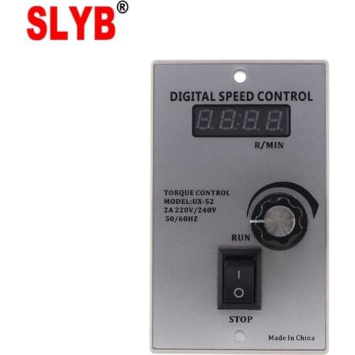 Digital Motor Speed Controller Governor UX-52 UX-52A 6W 15W 25W 40W 60W 90W 120W 200W 250W