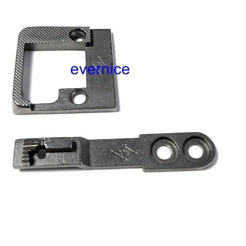 Throat Plate + Feeder Maq-09201+Man-10451 For Juki Dsc-244V Dsc-245V Binding