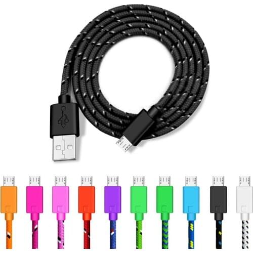 Micro USB Cable Fast Charging Microusb Cord For Samsung S7 Xiaomi Redmi Huawei Android TelePhone cable 1/2/3 m Micro usb charger