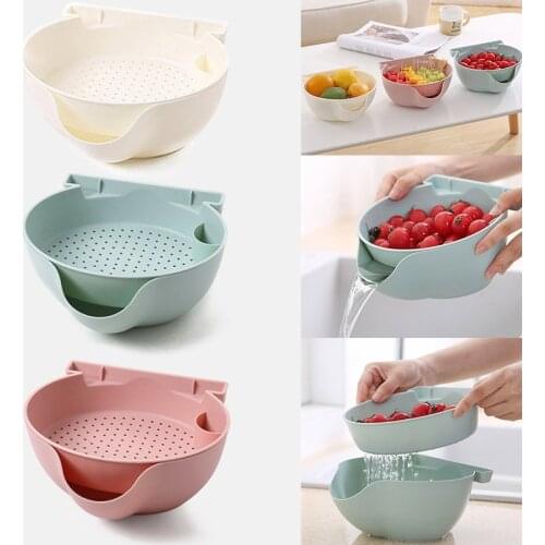 Creative Bowl Dish Double Layer Dry Fruit Snacks Seeds Containers Phone Garbage Holder Plastic Storage Box Jewlry