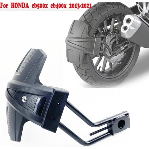 For Honda CB500X 2018 2019 2020 Motorcycle Rear Wheel Fender Splash Guard Rear Tire Cover Mudguard with Bracket Moto Accessories